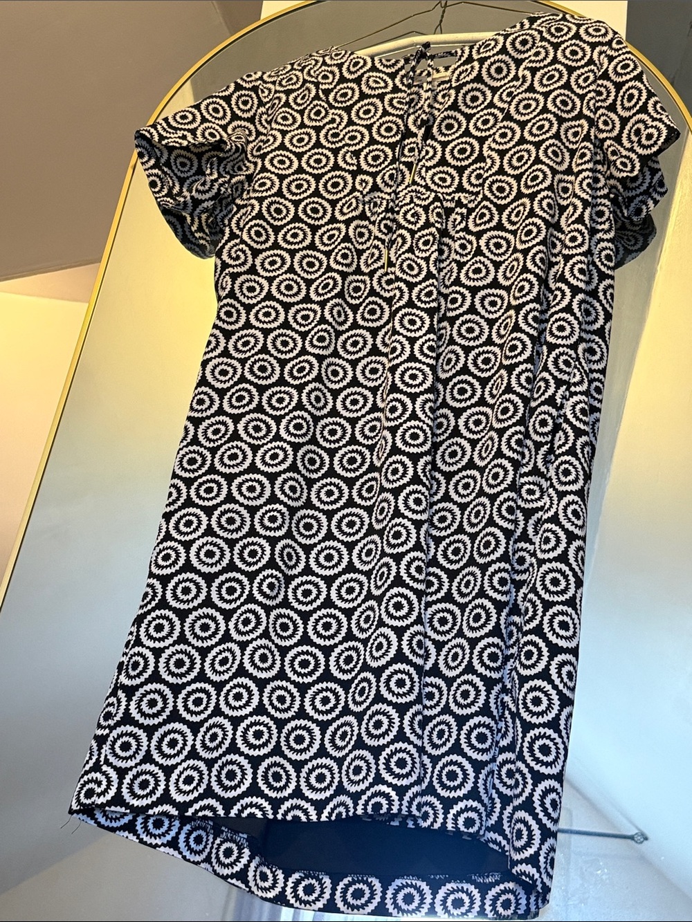 Women’s gap' Black & White Circle Print Dress